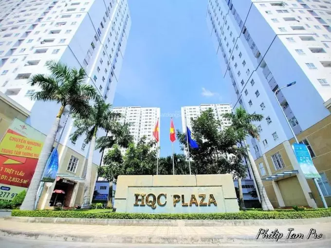 selling 8th floor apartment at hqc plaza apartment building, nguyen van linh, an phu tay, 1.05 billion, 55 m2