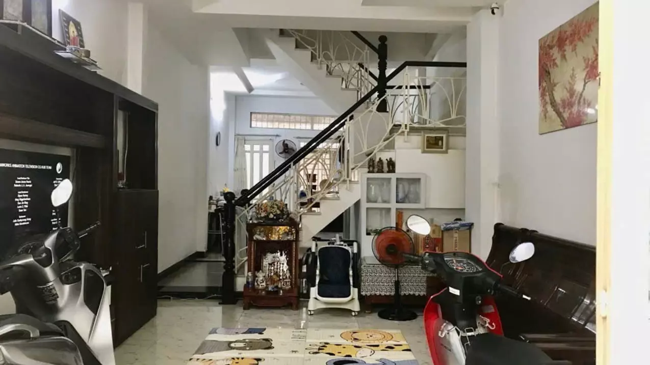 house for sale in huynh tan phat alley, district 7, 36m2, 2 floors, 3 bedrooms, red book, price only 6.1 billion