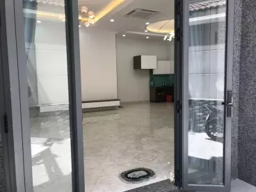new house for sale with 2 sides in car alley on hoang hoa tham street, ward 6, binh thanh district - price only 14.5 billion tl