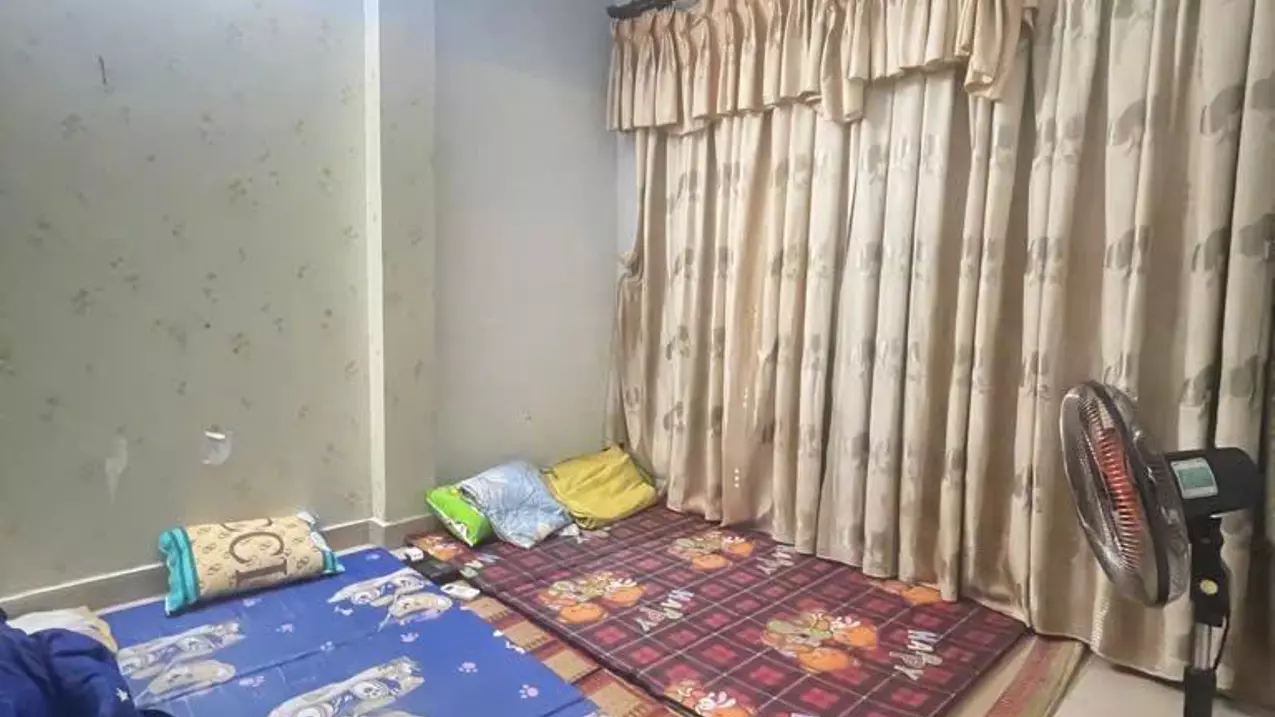 sale 3-storey house on le thi nho street, trung my tay ward, district 12, area 40m2 (5mx8m) car alley. price 3.5 billion