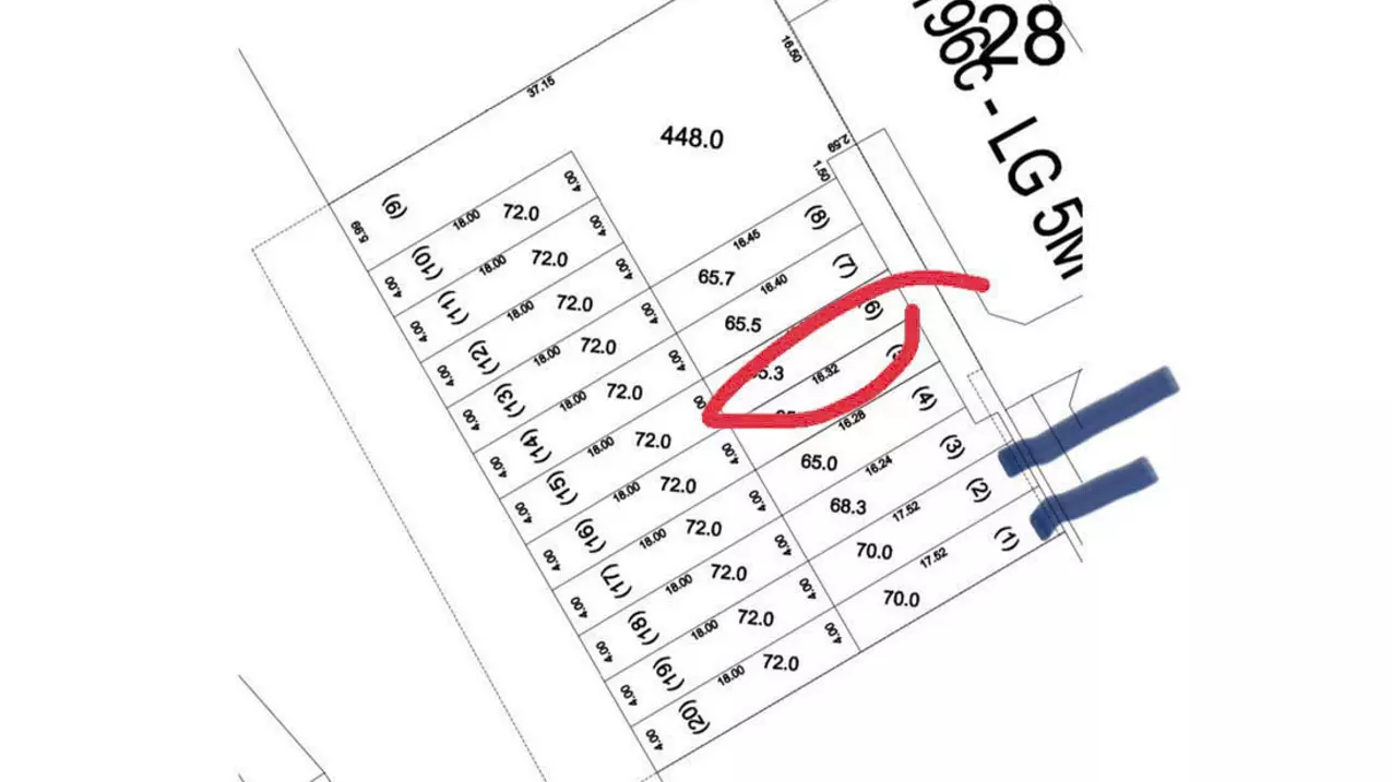 selling 2 adjacent plots of land (4x18) front of rach thanh loc 19, district 12, super price 3.7 billion