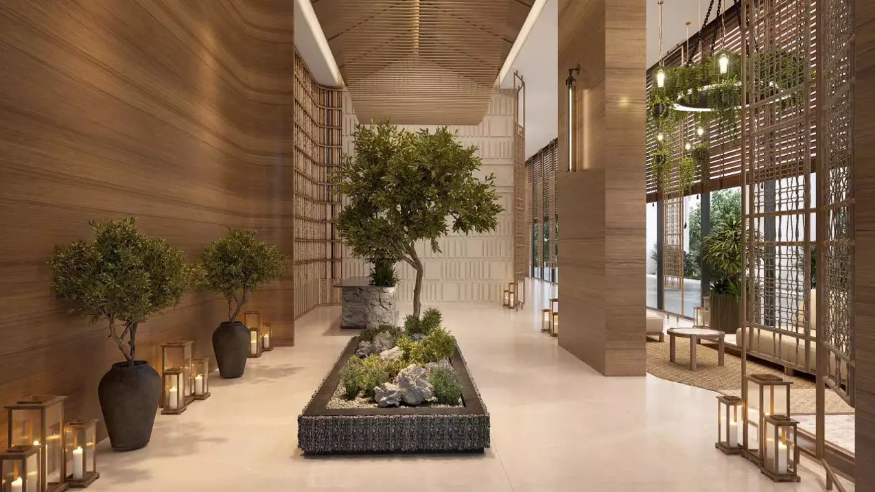 selling 2 bedroom apartment at good price, direct view of swimming pool at essensia sky for only 5.6 billion