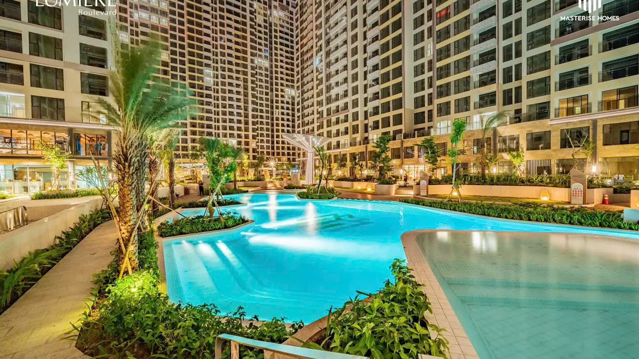 apartment for sale at lumiere boulevard, 4.4 billion, 73 m2, 2 bedrooms, 2 bathrooms, super bargain price