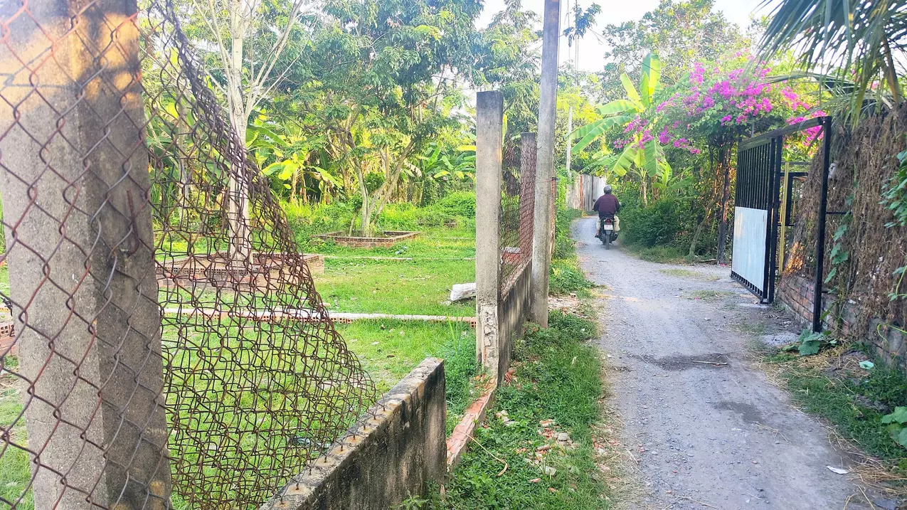 for sale 128m2 rude land in ba gac alley tan quy tay