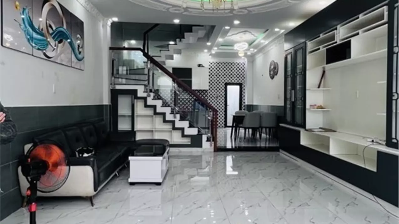 just over 5 billion - 2-story house - 63m2 - huynh tan phat - district 7