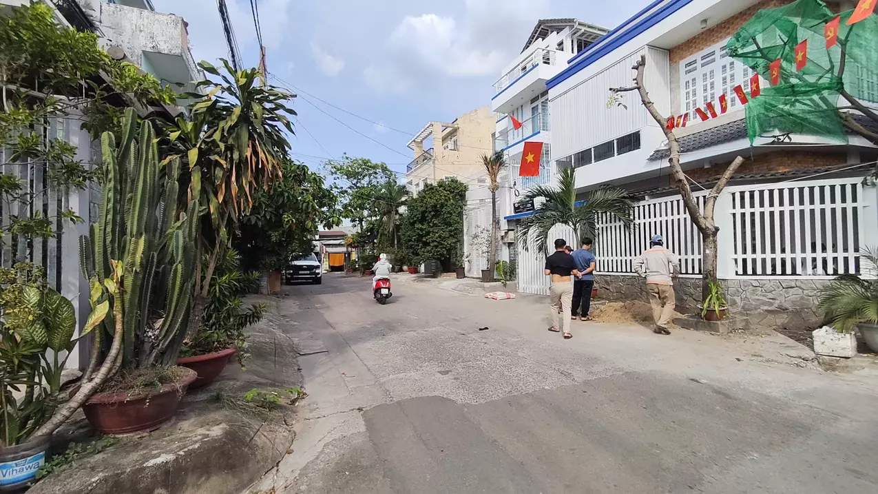 land for sale corner on 2 faces of street 23 - hiep binh chanh - thu duc city