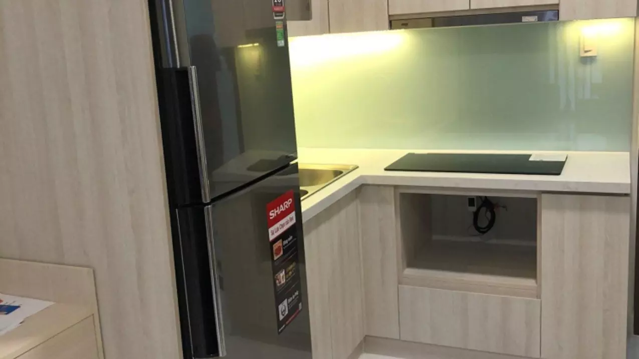 sale of safira khang dien apartment 52m2 1+1 bedroom high floor, fully furnished, pink book, contact: 