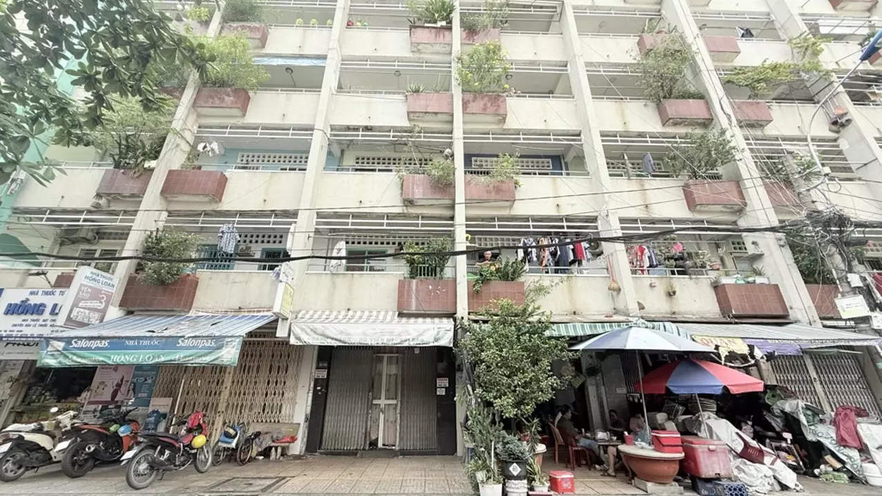 apartment for sale in huynh van chinh, tan phu - 44m² - price 2.3 billion - separate book
