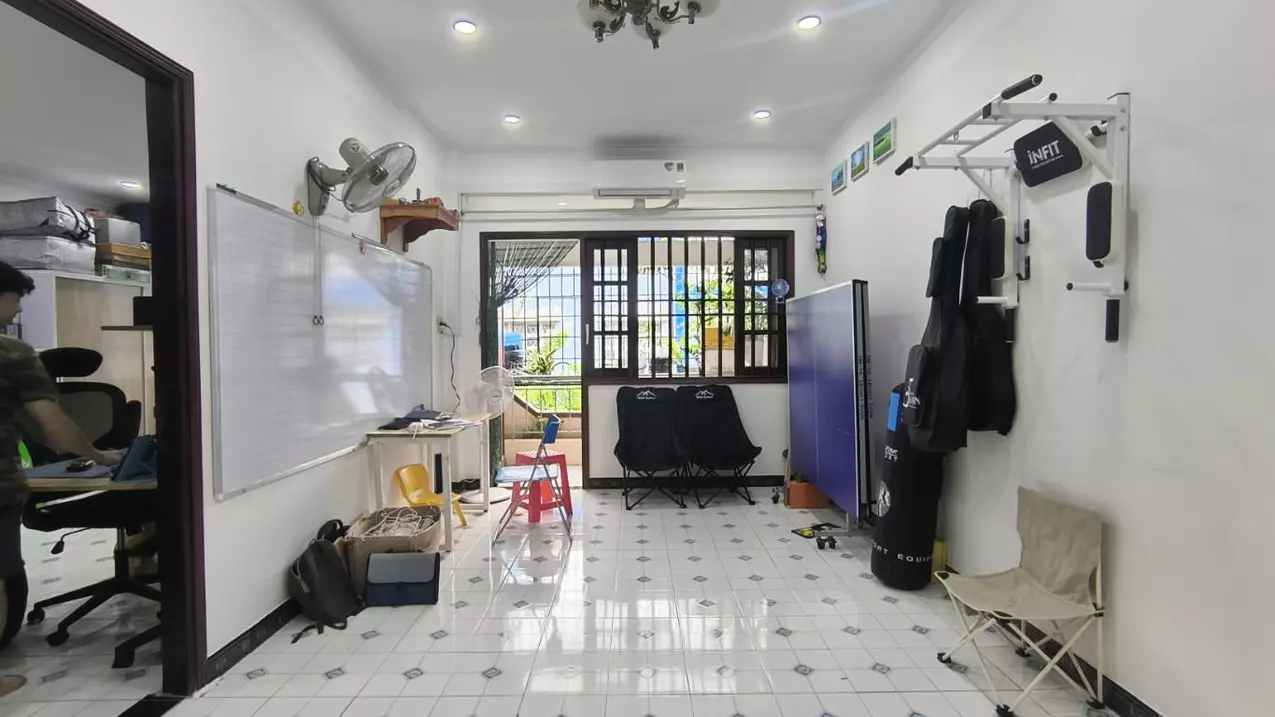 cach mang thang 8 apartment for sale, 54m2, right in front of truong chinh, tan binh, just over 2 billion