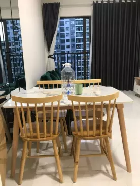 corner apartment for sale, 68m2, 2 bedrooms, fully furnished, cool interior view, price only 2 billion 650, pink book available, contact:  meet tam (zalo)