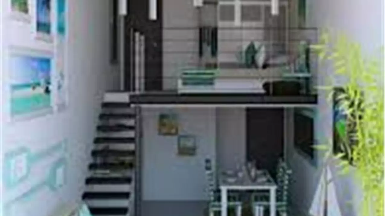 just over 1 billion with sg household registration - 3-floor house with spacious hall, 20m2 area: reinforced concrete