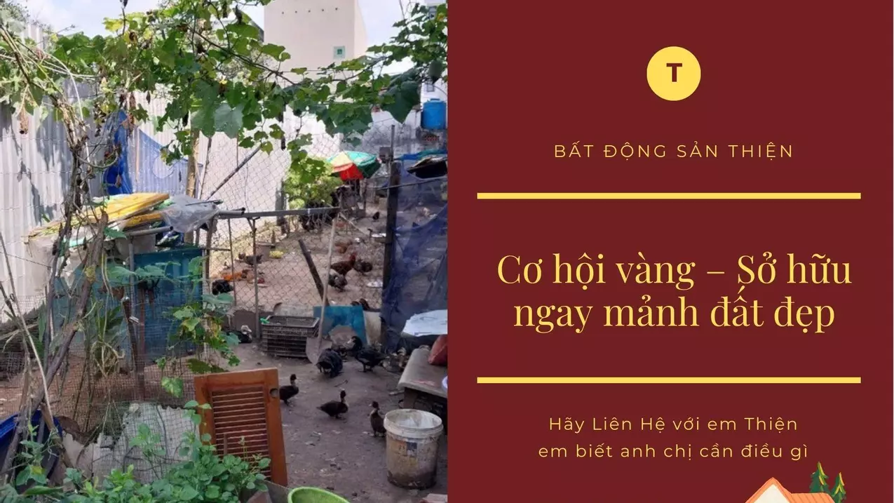 residential land for sale 122m² nguyen thi bup, district 12 - 3.7 billion