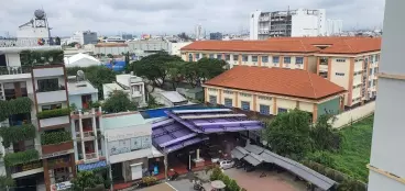 7 million for rent corner apartment, 5th floor, le thanh, lot b, street 4, an lac ward, binh tan district