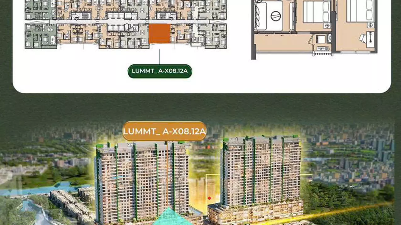 lumiere midtown progress update - sales department and some original price apartments from investor masterise