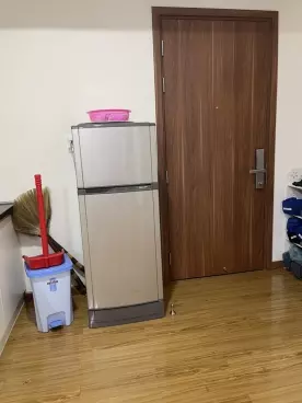 sale of flora fuji apartment 55m2 1+1 bedroom, basic furniture, pink book, price only 1 billion 8, contact:  meet tam (zalo)