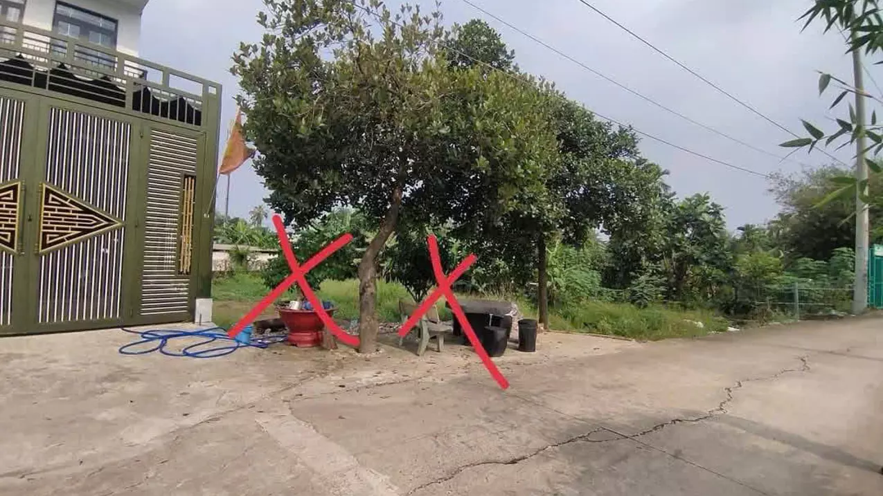 sale of land frontage of vam thuat river, thanh xuan, district 12 (right on ong dung bridge)