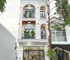 1 ground 2 floor house for sale - phan ho van cong street, thu dau mot