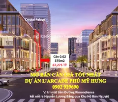 1 l'arcade apartment with best price in cart - location right in phu my hung cbd area. contact 0902 929690