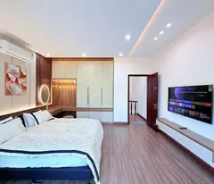 1110 2-storey house for sale, 5m on ha bong street - 90m2, 5m wide - cash flow available