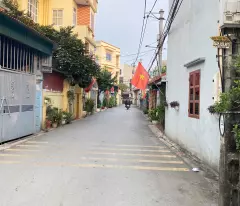 115m2 of full residential land in duong xa, gia lam - square and spacious windows - car-friendly alley - price only 70 million/m2