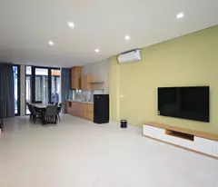 1.4 billion own staylink 105m2, 4 floors fully furnished, permanent red book, cash flow 40 million/month