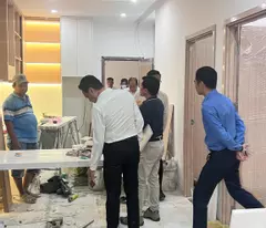 2 bedroom, 2 bathroom apartment in binh chanh market, price 1.3 billion, first payment of 130 million to sign contract