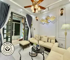 2 floors, new house for sale on nguyen van cong, 3m alley, ward 3 go vap, price 3 billion