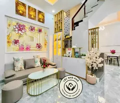 2 floors, three goc alley, right quang trung, ward 12 go vap, price 3 billion