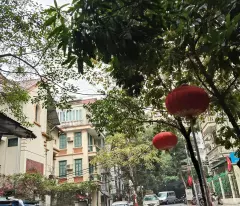 25 billion, 5t, 57m2, dong cac street, corner lot, solid construction, business business fashion, brands, 2 side