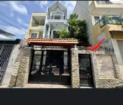3-storey house with garden for sale on bui quang la street, ward 12, go vap district