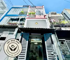 3.3❌12m, 4-floor house for sale le van tho, car alley, ward 11 go vap, price 4.x billion