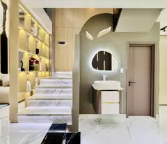 4❌13m, 200% new building house for sale, car alley, thong thong, ward 16 gv, about 7 billion