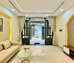 4.3❌12m, 4-floor house for sale, 373/ thanh thanh, ward 16 go vap, 6.2 billion vnd