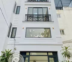 44m2, 200% new 5-floor house for sale, 4 m alley, thong thong, ward 15 gv, 4.xx billion