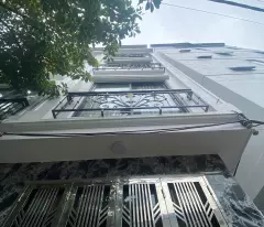 4.5-storey house for sale, super airy corner lot in an trai - van canh, car 20m away, price 5.25 billion