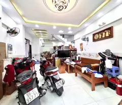 [48m2] nguyen van luong house for sale, ward 17, go vap, 2 floors, 4m alley, 5 billion car