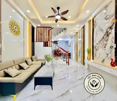 4x14m, 2-story house for sale pham van chieu, 4m alley, ward 14 go vap, about 5 billion