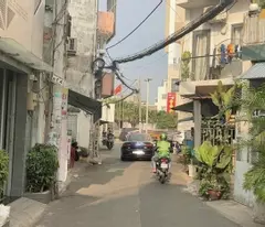 50m2, cmt8, 4 floors, 2 alley sides, car parking, 4.3 billion