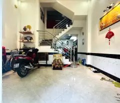 5❌10m, 4-floor house for sale, 4 br, hxh, quang trung, ward 12 go vap, 5 billion ++