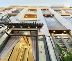 5.5❌8.3m☘️five-floor house for sale✨4br, nguyen van khoc, ward 8 go vap, additional 6 billion