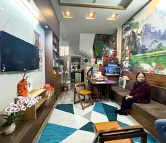 6.2 billion - 5-floor house tan mai, hoang mai - car parking gate - beautiful fully furnished house to live always