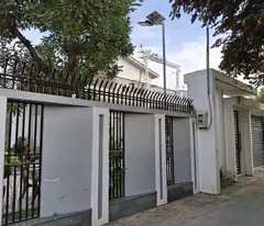 711m2 corner villa with 2 plastic fronts 8m thoi tam thon, hoc mon price: 18.3 billion