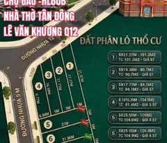 8 plastic front lots – across district 12 – near bear market & tan dong church – from nhh 4 billion