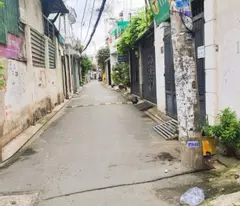 80m2 huynh van nghe car alley, 3 floors, 4 bedrooms, 5 billion 85 so
