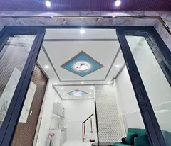 a beautiful new house, 2 floors, price only 1.8 billion near hung long market, move in immediately