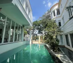 and sale of compound tran nao villa, area 230m2, fully furnished garden, price 37.99 billion