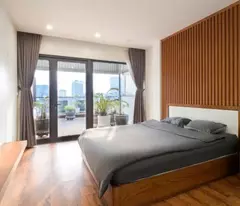 apartment building for sale on trinh cong son street - west lake view - 235m² x 9 floors - cash flow 200m/th
