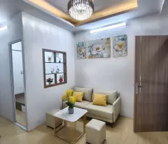 apartment nguyen trai - nga tu so 2nd floor, 52 m, 2 bedrooms, 1 living room, 1 kitchen. all rooms have doors
