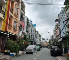 au co social house for sale near tan son nhi district, 55m2, 3 floors near the market, only 5 billionxx