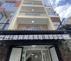 au duong lan house for sale, district 8 - 5 floors reinforced concrete 4*10m, blooming - only 6 billion, beautiful new house, ready to move in now